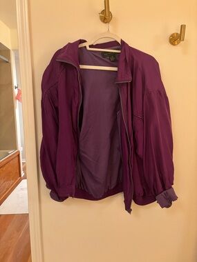 Women's Purple Bomber Jacket from SF